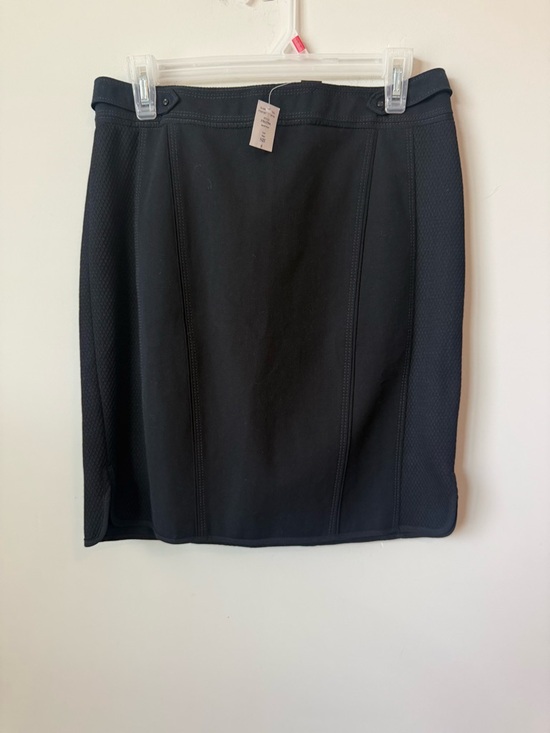 White House Black Market Dresses & Skirts - White House Black Market Black Ponte Pencil Skirt size 6 nwt